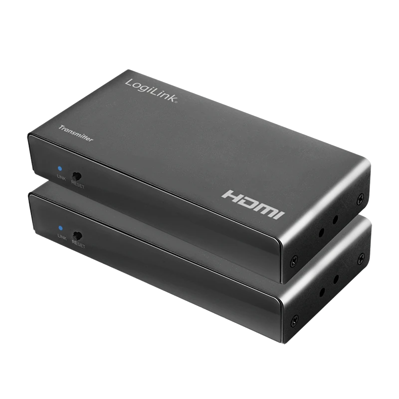 Image of LogiLink HDMI extender set over LAN. KVM. 50m. 2xUSB.1080p/60Hz.HDCP.I