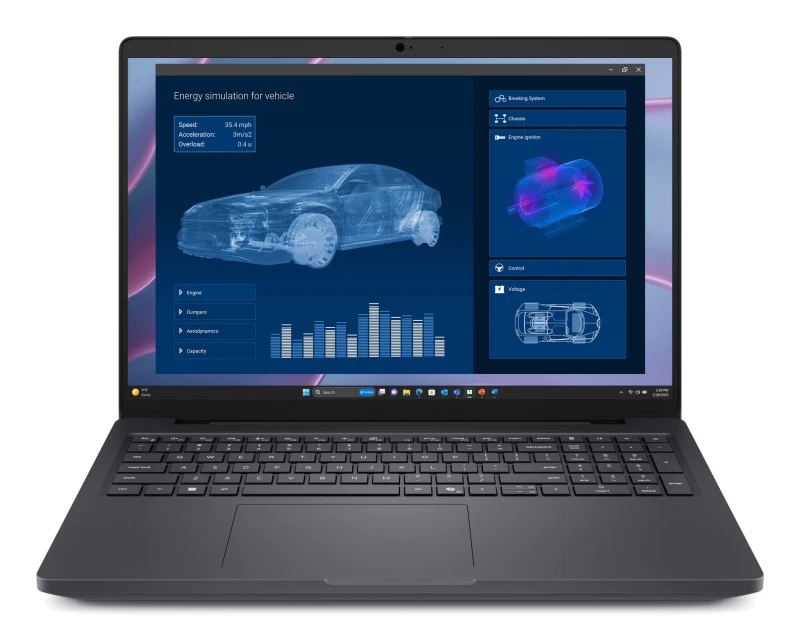 Image of DELL Pro Max 16 AMD Ryzen AI 7 PRO 350 (24MB cache. 8 cores. 16 thread
