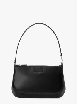 Image of Kate Spade Sam Icon Leather Mini Pochette, Black, One Size