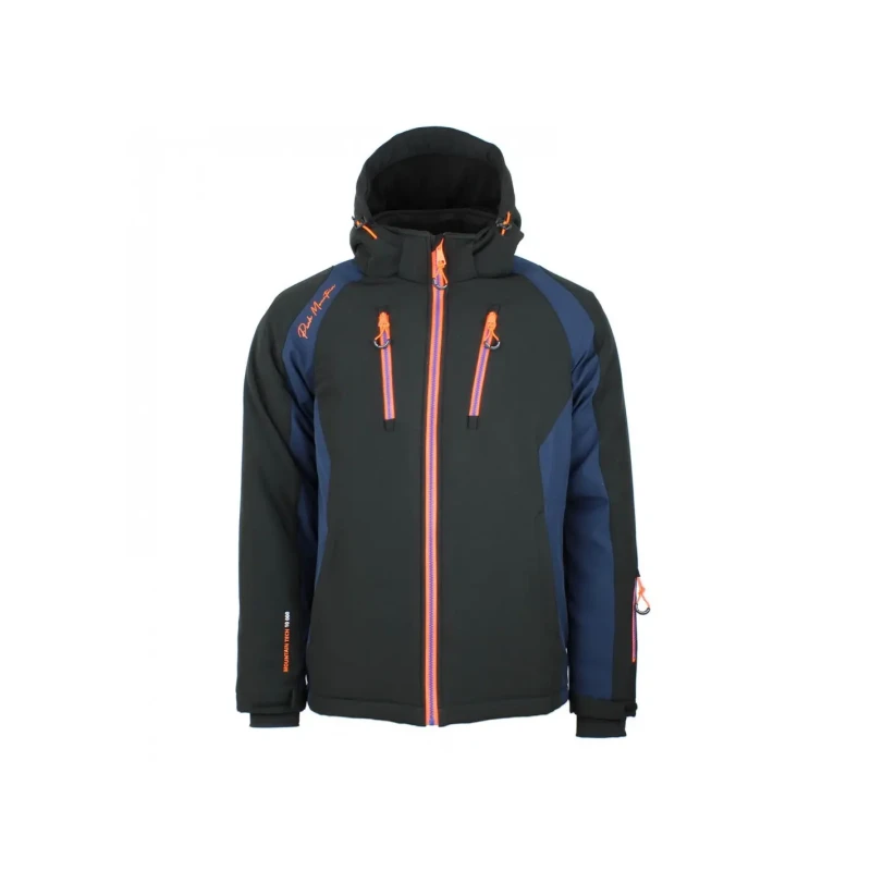 Image of Peak Mountain Ski jacket Peak Mountain Softshell Noir Male L CABILAN/FC/N/NOIR/MARINE