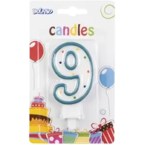 Image of Number 9 Birthday Candle
