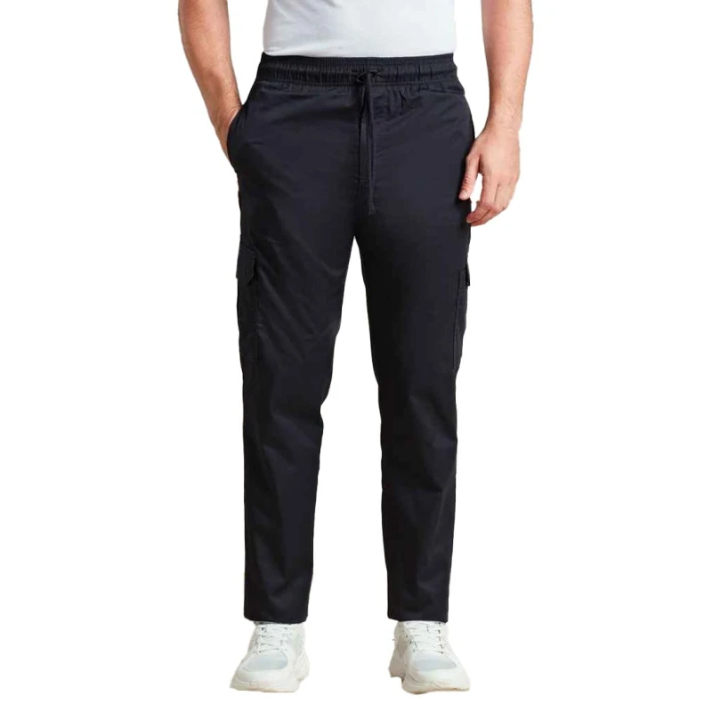 Image of Premier Premier Men Essential Cargo Pocket Chef Trousers in Black Size: 5X-Large Black 5XL Male 5063693798314