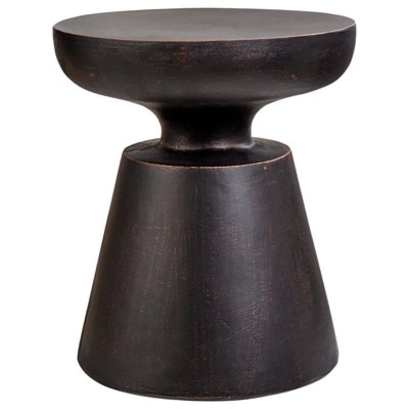 Image of Beliani Side Table Mincio 45cm 45cm Black