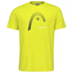Image of Head CLUB Carl T-Shirt Junior - Yellow