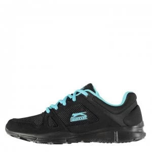 Image of Slazenger Force Mesh Running Shoes Ladies - Black/Blue