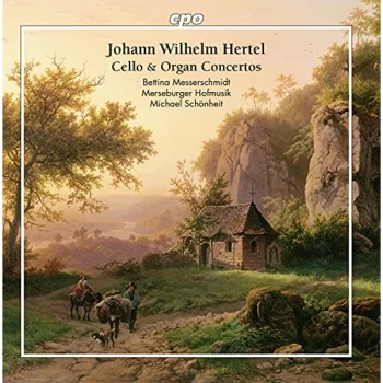 Image of Bettina Messerschmidt - HERTEL:CELLO & ORGAN CTOS CD