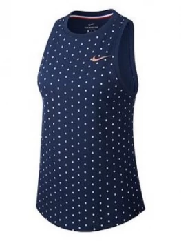 Image of Nike Womens France Tank Pre Season, Navy, Size S, Women