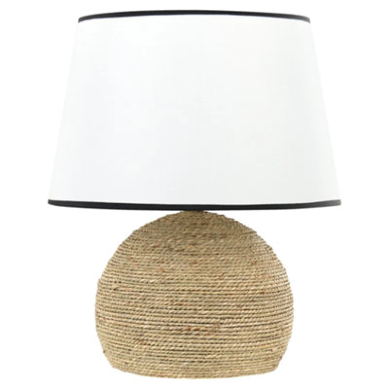 Image of Beliani Table Lamp Growee Wicker Natural