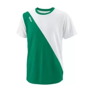 Image of Wilson Angle Crew T Shirt Juniors - Green