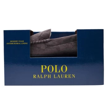 Image of Polo Ralph Lauren Dezi IV MocSlipper21 - Charcoal/Cream