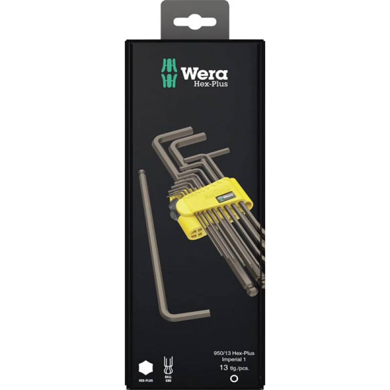 Image of Wera 9740 20 Piece Torx, Hex Key and Stabila Tape Measure Set 5150140001