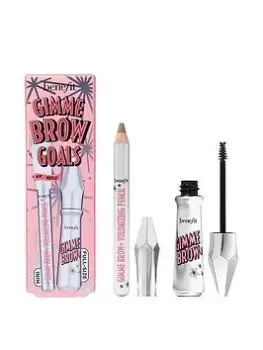 Image of Benefit Gimme Brow Goals Volumising Fiber Eyebrow Gel & Pencil Duo Set