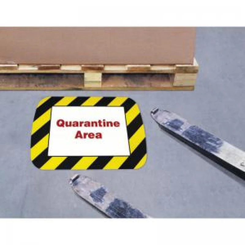 Image of Frames4Floors PVC Floor Label Holders For Warehouse A4 210mmx295mm EXR61333BV