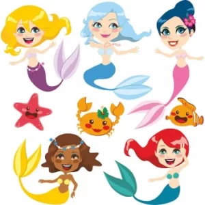 Image of DCK101 Multicolor Decorative Wall Sticker