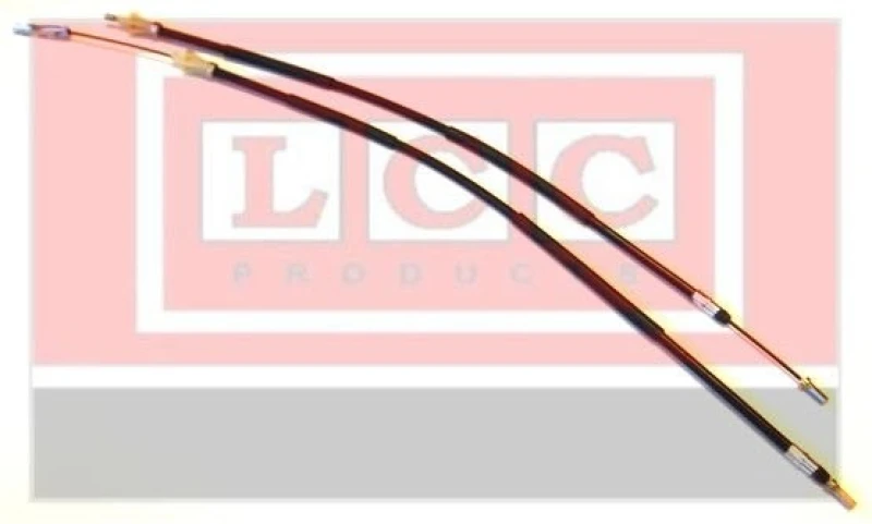 Image of LCC LCC7105 Brake Cable Rear Cable,parking brake (124)