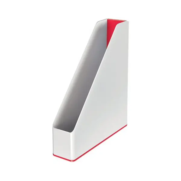 Image of Leitz WOW Magazine File Duo Colour White/Red 53621026