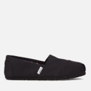 Image of TOMS Womens Core Classics Slip-On Pumps - Black - UK 6/US 8