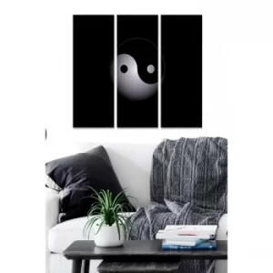 Image of MDF99824 Multicolor Decorative MDF Painting (3 Pieces)