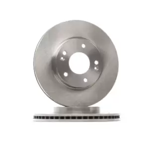 Image of RIDEX Brake disc 82B0765 Brake rotor,Brake discs HYUNDAI,KIA,i30 (GD),i30 CW (GD),i30 Schragheck (PDE, PD, PDEN),Kona (OS)