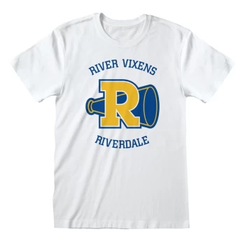 Image of Riverdale - River Vixens Unisex Medium T-Shirt - White