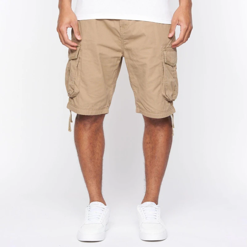 Image of Crosshatch Jamstar Cargo Shorts Tan male 30 inch