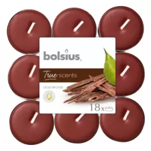 Image of 4 Hour Tealights Oud Wood Pack 18 - 101926943470 - Bolsius