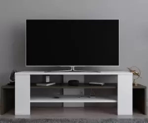 Image of Lenora TV Stand TV Cabinet Multimedia Unit with Open Shelves