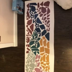 Image of EZO037 Multicolor Decorative Wall Sticker