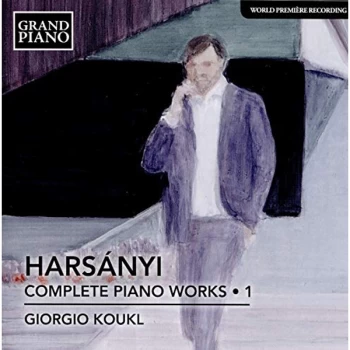 Image of Giorgio Koukl - Hars&aacute;nyi: Complete Piano Works CD