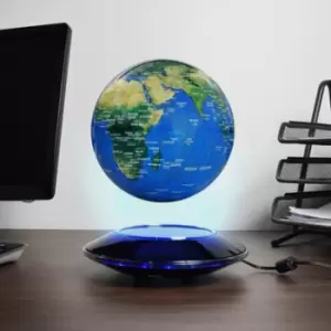 Image of Levitating Globe, Metal