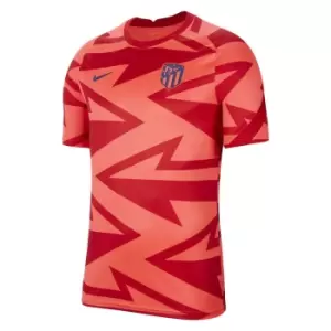Image of 2021-2022 Atletico Madrid Pre-Match Shirt (Red)