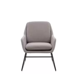 Image of Gallery Interiors Fenton Accent Chair in Light Grey