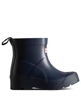 Image of Hunter Kids Play Wellington Boot, Navy, Size 10 Younger