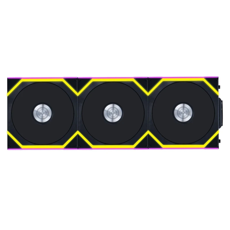 Image of Lian Li UNI SL WIRELESS RGB 120mm Fan Triple Pack - Black