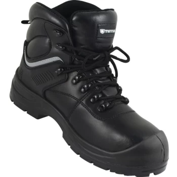 Image of S3 Water Resistant Safety Boots, Black, Size 8 - Tuffsafe