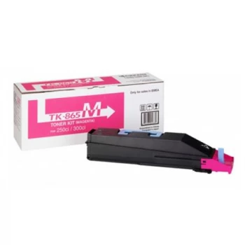 Image of Kyocera TK-865M Magenta Laser Toner Ink Cartridge