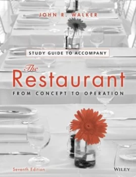 Image of The Restaurant Student Study Guide by John R. Walker Paperback
