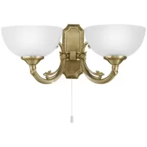 Image of Savoy - 2 Light Indoor Wall Light Bronzed, E14 - Eglo