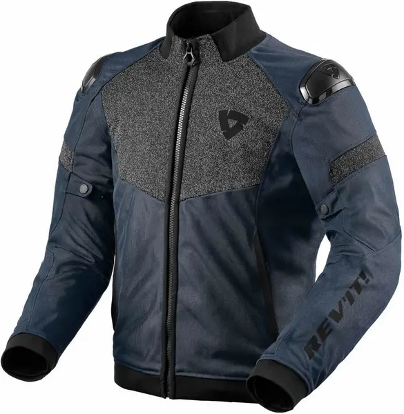 Image of REV'IT! Action H2O Jacket Black Dark Blue Size L