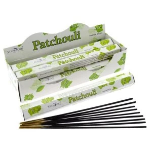 Image of Patchouli (Pack Of 6) Stamford Hex Incense Sticks