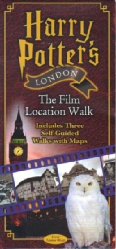 Image of Harry Potter's London the Film Location Walk : Includes Three Self-Guided Walks with Maps Sheet map, folded