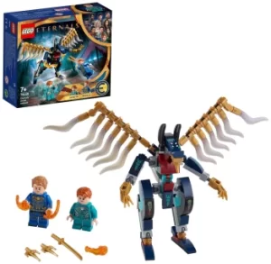 Image of LEGO Marvel Eternals Aerial Assault Building Toy 76145