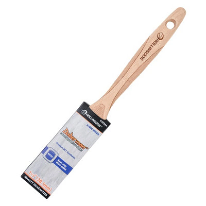 Image of Draper 08147 Rollingdog Doberman 8482 X1000 Series Flat Paint Brush, 1.5"