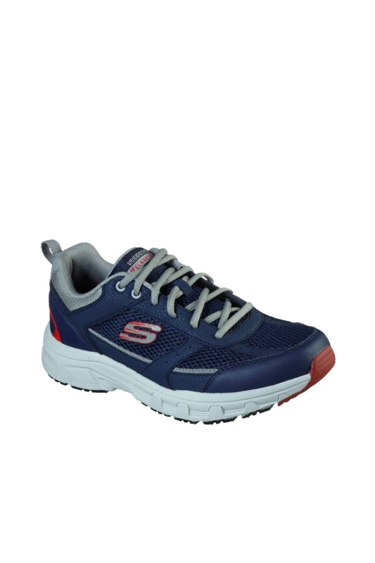 Image of Skechers Oak Canyon Verketta Trainers Navy