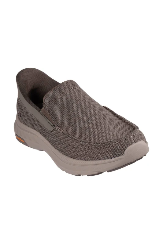 Image of Skechers Men Pollard Wilfred Shoe in Taupe Size: 9 Taupe 9 Male 198376686154