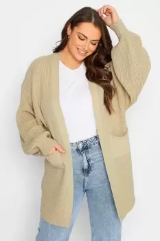 Image of Longline Knitted Cardigan