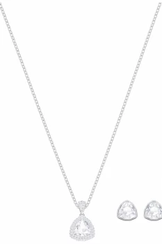 Image of Ladies Swarovski Jewellery Begin Earring & Necklace Set 5373640