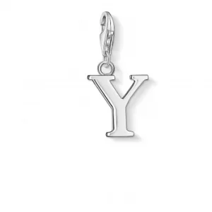 Image of Thomas Sabo Y Charm 925 Sterling Silver 0199-001-12 Jewellery