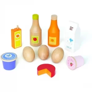 Image of Hape Healthy Basics Wooden Food Playset