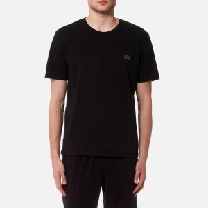 Image of Hugo Boss Small Logo Crew Neck T-Shirt Black Size S Men